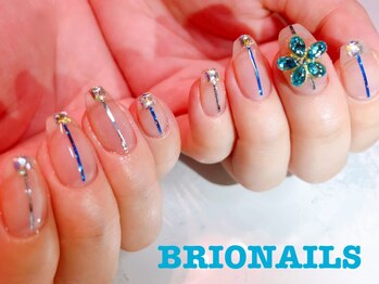 ブリオ ネイルズ(Nail BRIO NAILS)/フラワークリアネイル