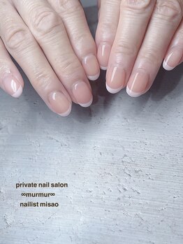 プライベート ネイルサロン マーマ(murmur)/フレンチネイル