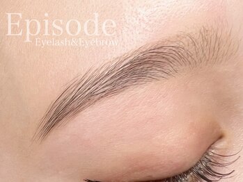 エピソード(Episode)の写真/【何度でもOK◇アイブロウWAX(メイク付)¥4000】アイブロウとまつ毛パーマのセットも人気◎