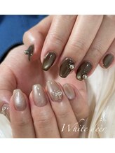 ホワイトディアー(White deer)/enoiマグネット