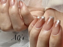 大人シンプルネイル