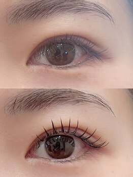ニコ(Nico)の写真/【SNSで話題の&healthyを新導入★】まつ毛エクステ×まつ毛パーマでより目を大きくばっちりと見せる♪