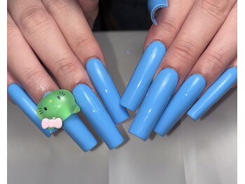 ホランイネイル(HORANGI NAIL)/ワンカラー+長さ出しXL