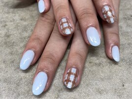 HAND チェックネイル