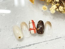 キャンアイドレッシー 足利店(Can I Dressy)/バレンタインネイル￥6000