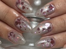 エヌネイル(n.nail)/バレンタインネイル♪