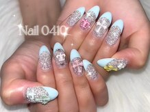 ネイル0410 すすきの(Nail 0410)/【ジェル】持ち込みアート10本