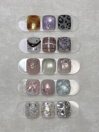 【9～11月】フット親指アート