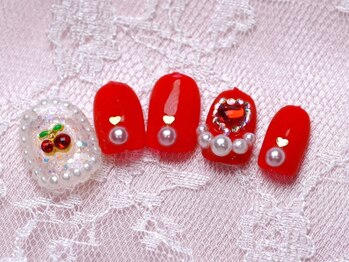 フェルタム バイ アリスボーテ 渋谷(Feltam by Arys beaute)/さくらんぼハートパーツ