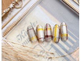 キラキラ×チェック