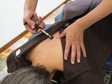 ピンポイントに、必要なだけ施術を行うので体の負担は少ないです