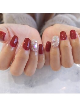 朱花 プルバイシュカ(fle by 朱花)/キラキラビジュー