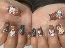 新宿３dネイル ウマ娘ネイル