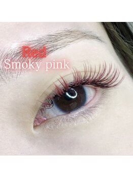 モモ(Momo)/赤×スモーキーピンク