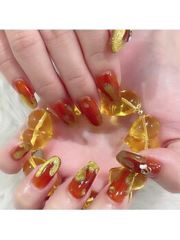 はちみつネイル