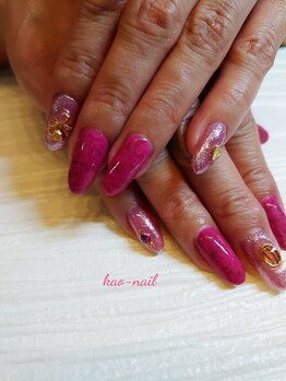 カオ ネイル(kao nail)/シークレットローズ