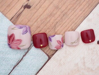 リボン 立川店(Ribbon)/定額Trend7500円+tax ボルドー