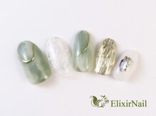 エリクサーネイル 心斎橋(Elixir Nail)/定額bカジュアル/クーポン使用