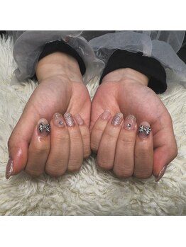 レディスペネイル ノマエ 名駅店(Redispe nail nomae)/リボンネイル