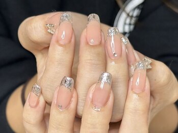 ウサギネイル 新大久保店(usagi nail)/フレンチネイル