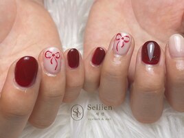 リボンネイル♪