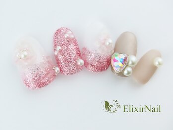 エリクサーネイル 五反田(Elixir Nail)/定額c やり放題／クーポン使用