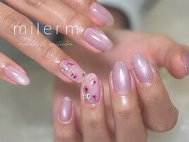押し花ネイル