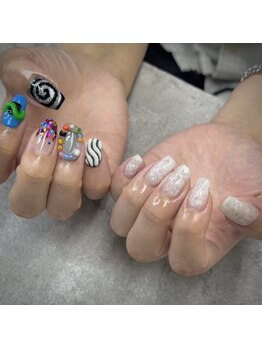 ネイルサロンファストネイルプラス 新宿店(FAST NAIL PLUS)/2025夏ネイル【個性派ネイル】