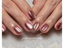 モーヴピンクブラウンネイル