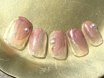 ラメール(La Mer)の写真/大人女子の指先をアートで表現♪ニュアンスデザイン＆オフィスシンプルが叶うサロン☆