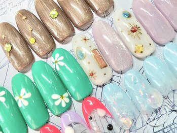 ネイルミュージアム(Nail Museum)の写真/時短メニュ-40分~◆スタッフ全員JNEC1級/JNAジェル上級以上。衛生管理士/フットケア理論検定/化学物質管理