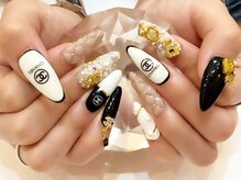 ネイルサロン ネイルズゴーゴー 渋谷店(NAILSGOGO)/シャネルネイル キルティング  