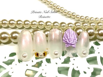 プライベートネイルサロン レネット(Reinette)/ダイカットシェルネイル