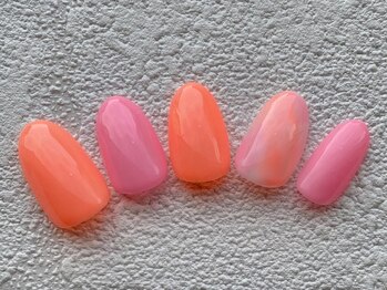 アイラッシュアンドネイル専門店 クラル(CURAR)/5月　マンスリーネイル　