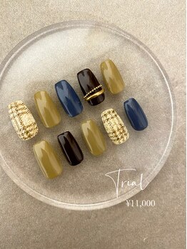 エムディーエーネイル(M.D.A NAiL)/オータムチェック