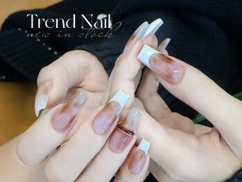 トレンドネイルスタジオ(Trend Nail Studio)/長さ出しの持込みデザイン！