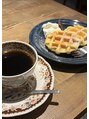ストレッチヒーロー 岡山問屋町店&nbsp;お気に入りのカフェです♪♪