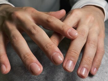 オムネイル 渋谷(HOMME NAIL)/クリアジェル ¥4.400
