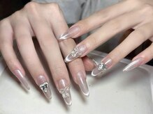 デュリブリンクネイル 高田馬場(Duli blink nails)/マグネット+パーツ＊