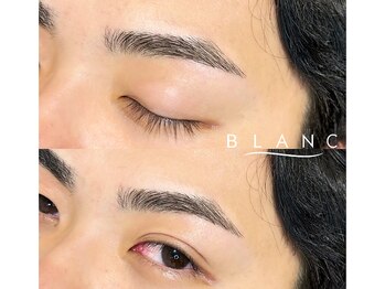 アイラッシュサロン ブラン モレラ岐阜店(Eyelash Salon Blanc)の写真/【理想の眉毛をプロの技術で!!自分史上No.1眉毛を叶える！】メンズ眉毛の悩みもBlancで解決！