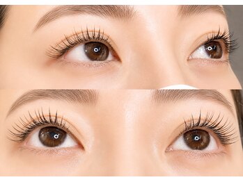 アティランス(ATTIRANCE)の写真/眩しさや違和感を感じない最新LEDエクステ導入!取れやすい、痒みなどの反応が起こりやすい方にお勧め♪
