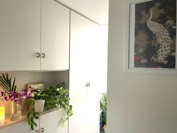 鍼灸治療院 麗月庵 新宿 代々木/治療院玄関 [新宿/鍼灸/整体]