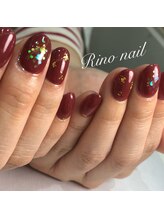 リノ ネイル(Rino nail)/ボルドーネイル