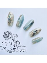 ネイルサロン ディーバ ギンザ(Nail salon Diva GINZA)/シルバーネイル
