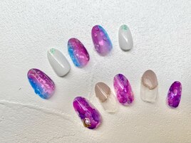 梅雨ネイル　　￥8910