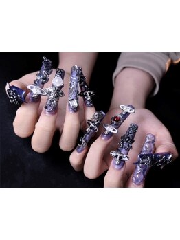 長さ出しのできるサロン