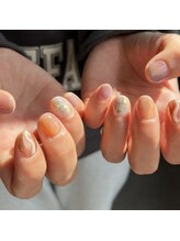 ナナ(nana)/定額デザイン/ミラーネイル/