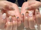 ちぐはぐネイル