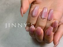ジニーズ(JINNY'S)/【ハンド】ちゅるんネイル