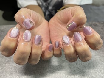 ココネイル(Koco Nail)/マグネットミラーデザイン